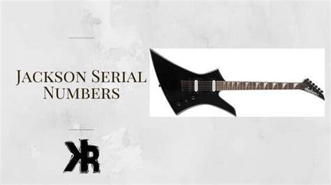 jackson guitar serial number lookup|identify jackson guitar by serial number.